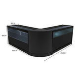 Adonis LED Shop Counter Set B1500, C1500 & CM60 - Black