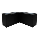 Andromeda LED Shop Counter Set LM60 & 2 x C1500 - Black