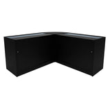 Apollo LED Shop Counter Set LM60 & 2 x K1500 - Black
