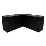 Demeter LED Shop Counter Set K1500, B1500 & LM60 - Black