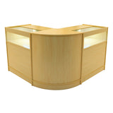 Iris LED Shop Counter Set CM60 & 2 x B900 - Maple