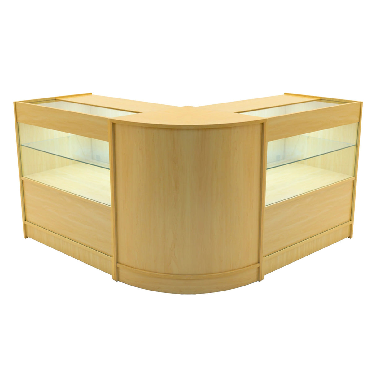 Selene LED Shop Counter Set CM60 & 2 x C900 - Maple