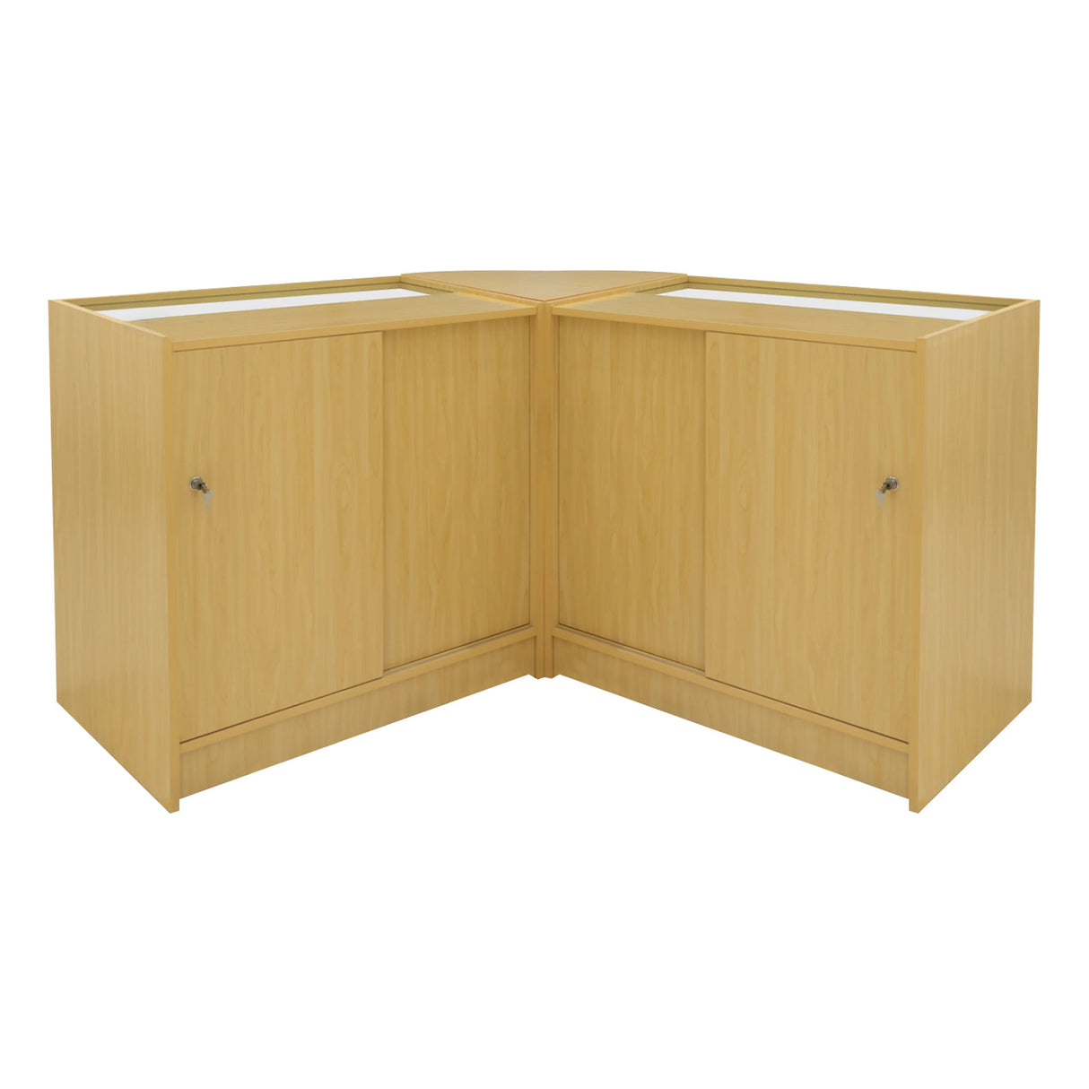 Andromeda LED Shop Counter Set LM60 & 2 x C900 - Maple
