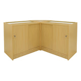 Andromeda LED Shop Counter Set LM60 & 2 x C900 - Maple