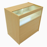 Harmonia LED Shop Counter Set B900, C900 & LM60 - Maple