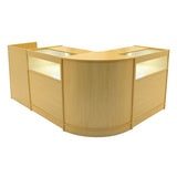Luna LED Shop Counter Set CM60, TB60 & 2 x B900 - Maple