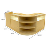 Sagittarius LED Shop Counter Set LM60, TB60 & 2 x B900 - Maple