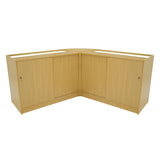Iris LED Shop Counter Set CM60 & 2 x B1200 - Maple