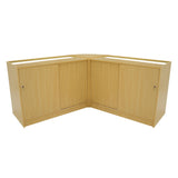 Adonis LED Shop Counter Set B1200, C1200 & CM60 - Maple