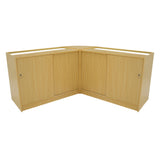 Hera LED Shop Counter Set K1200, C1200 & CM60 - Maple