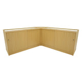 Iris LED Shop Counter Set CM60 & 2 x B1500 - Maple
