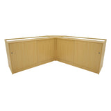 Triton LED Shop Counter Set K1500, B1500 & CM60 - Maple