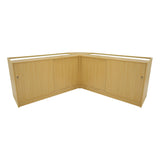 Andromeda LED Shop Counter Set LM60 & 2 x C1500 - Maple