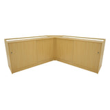 Apollo LED Shop Counter Set LM60 & 2 x K1500 - Maple