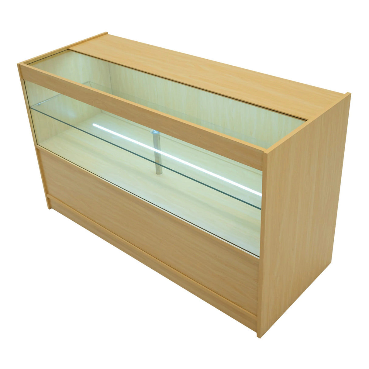 Harmonia LED Shop Counter Set B1500, C1500 & LM60 - Maple