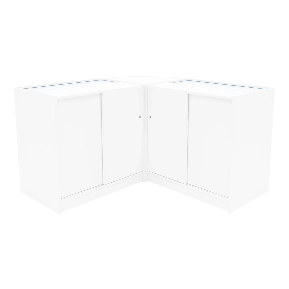 Selene LED Shop Counter Set CM60 & 2 x C900 - White