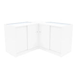 Theseus LED Shop Counter Set LM60 & 2 x B900 - White