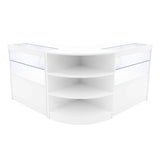 Andromeda LED Shop Counter Set LM60 & 2 x C900 - White