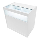 Harmonia LED Shop Counter Set B900, C900 & LM60 - White