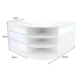 Demeter LED Shop Counter Set K900, B900 & LM60 - White