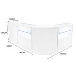 Phoenix LED Shop Counter Set CM60, TB60 & 2 x C900 - White