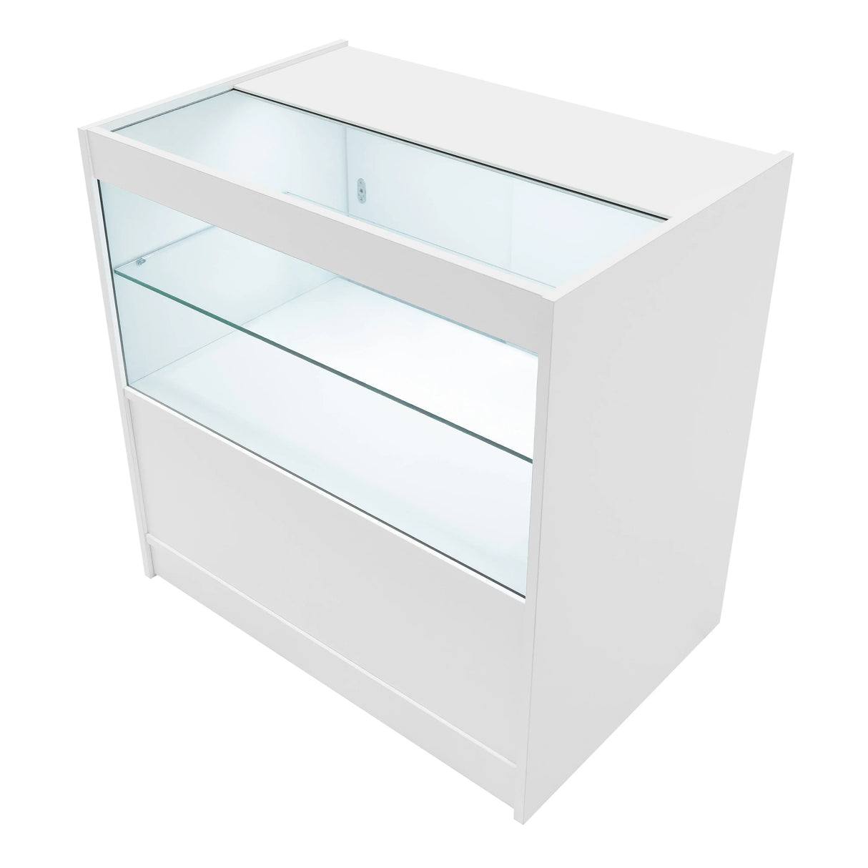 Europa LED Shop Counter Set B900, C900, TB60 & LM60 - White