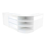 Hyperion LED Shop Counter Set K900, B900, TB60 & LM60 - White