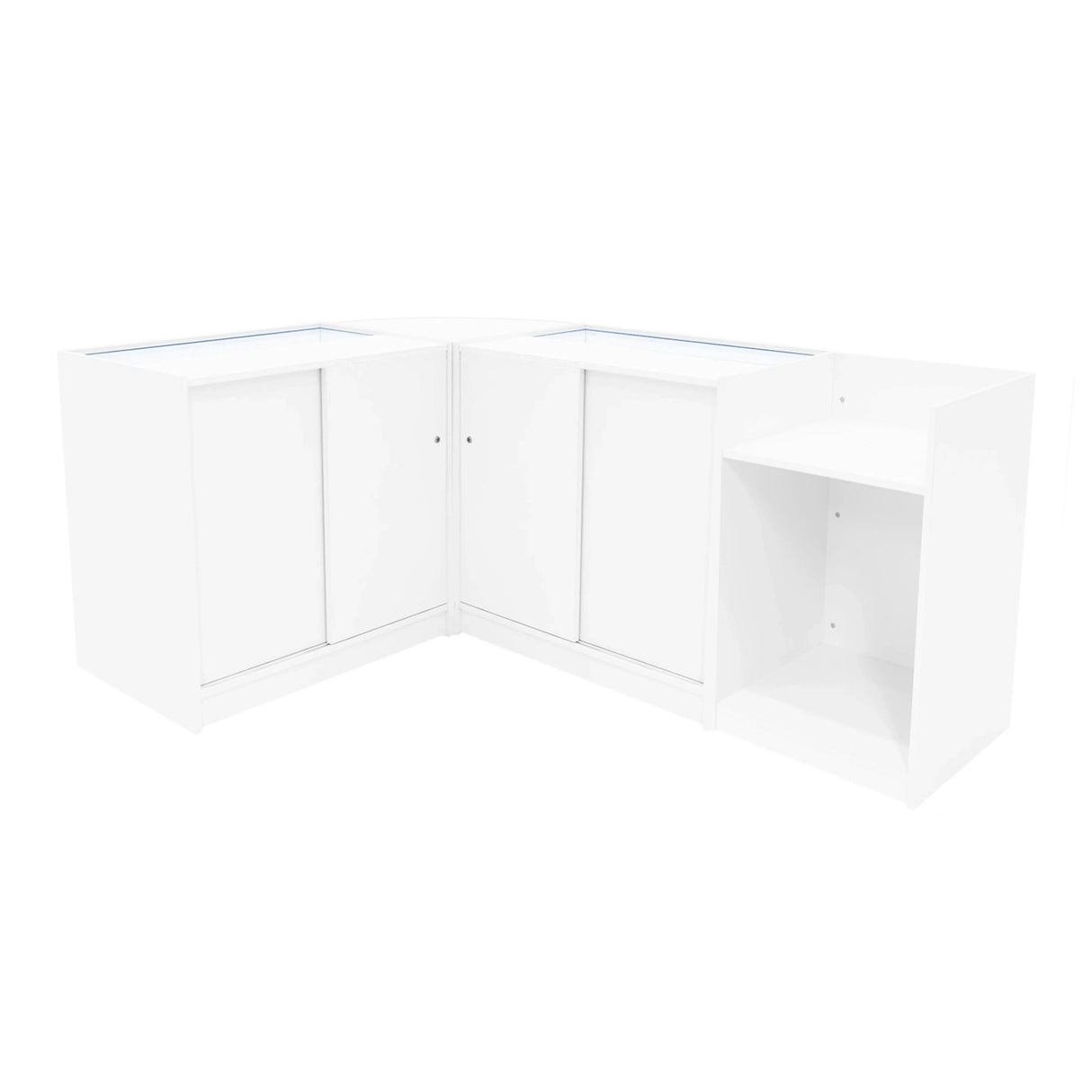 Theia LED Shop Counter Set K900, C900, TB60 & LM60 - White