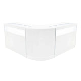 Iris LED Shop Counter Set CM60 & 2 x B1200 - White