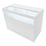 Iris LED Shop Counter Set CM60 & 2 x B1200 - White