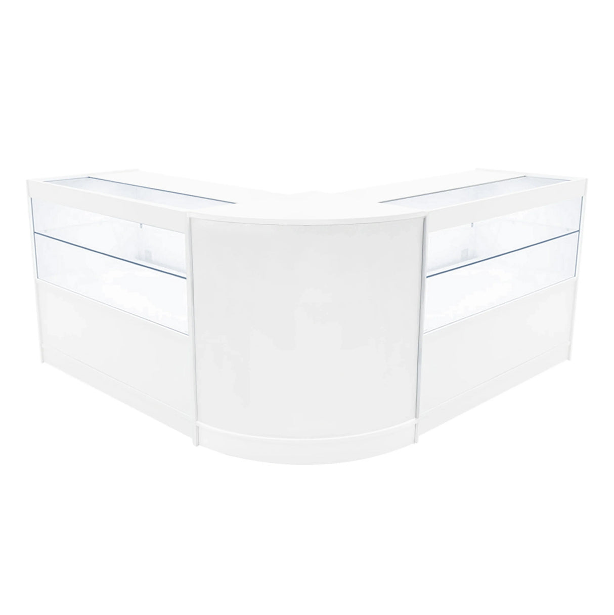 Selene LED Shop Counter Set CM60 & 2 x C1200 - White