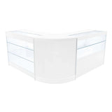 Hera LED Shop Counter Set K1200, C1200 & CM60 - White