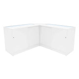 Triton LED Shop Counter Set K1200, B1200 & CM60 - White