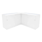 Theseus LED Shop Counter Set LM60 & 2 x B1200 - White