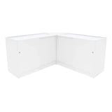 Andromeda LED Shop Counter Set LM60 & 2 x C1200 - White