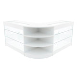Apollo LED Shop Counter Set LM60 & 2 x K1200 - White