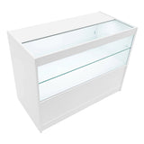 Harmonia LED Shop Counter Set B1200, C1200 & LM60 - White