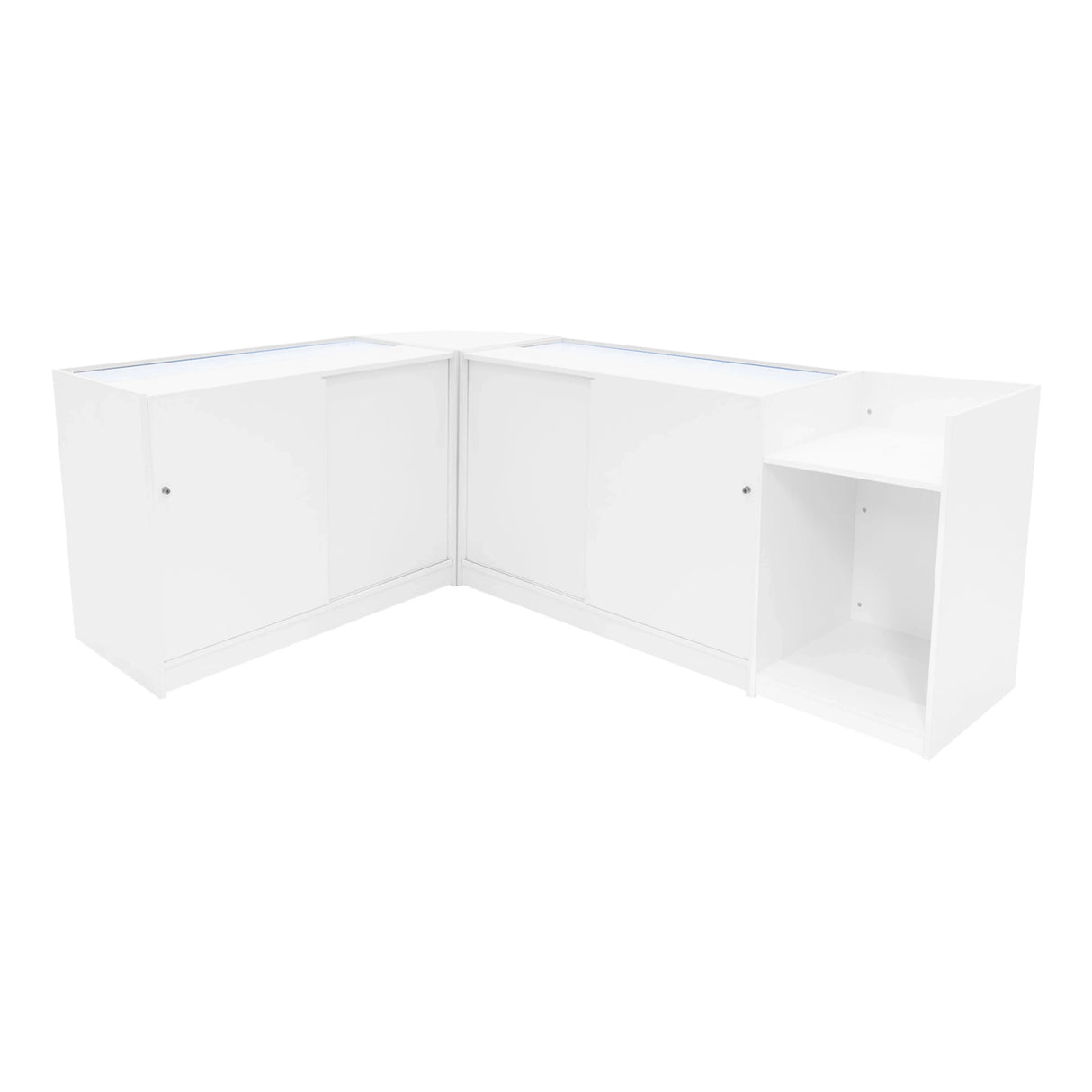 Theia LED Shop Counter Set K1200, C1200, TB60 & LM60 - White