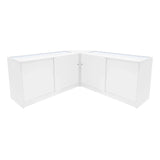 Iris LED Shop Counter Set CM60 & 2 x B1500 - White