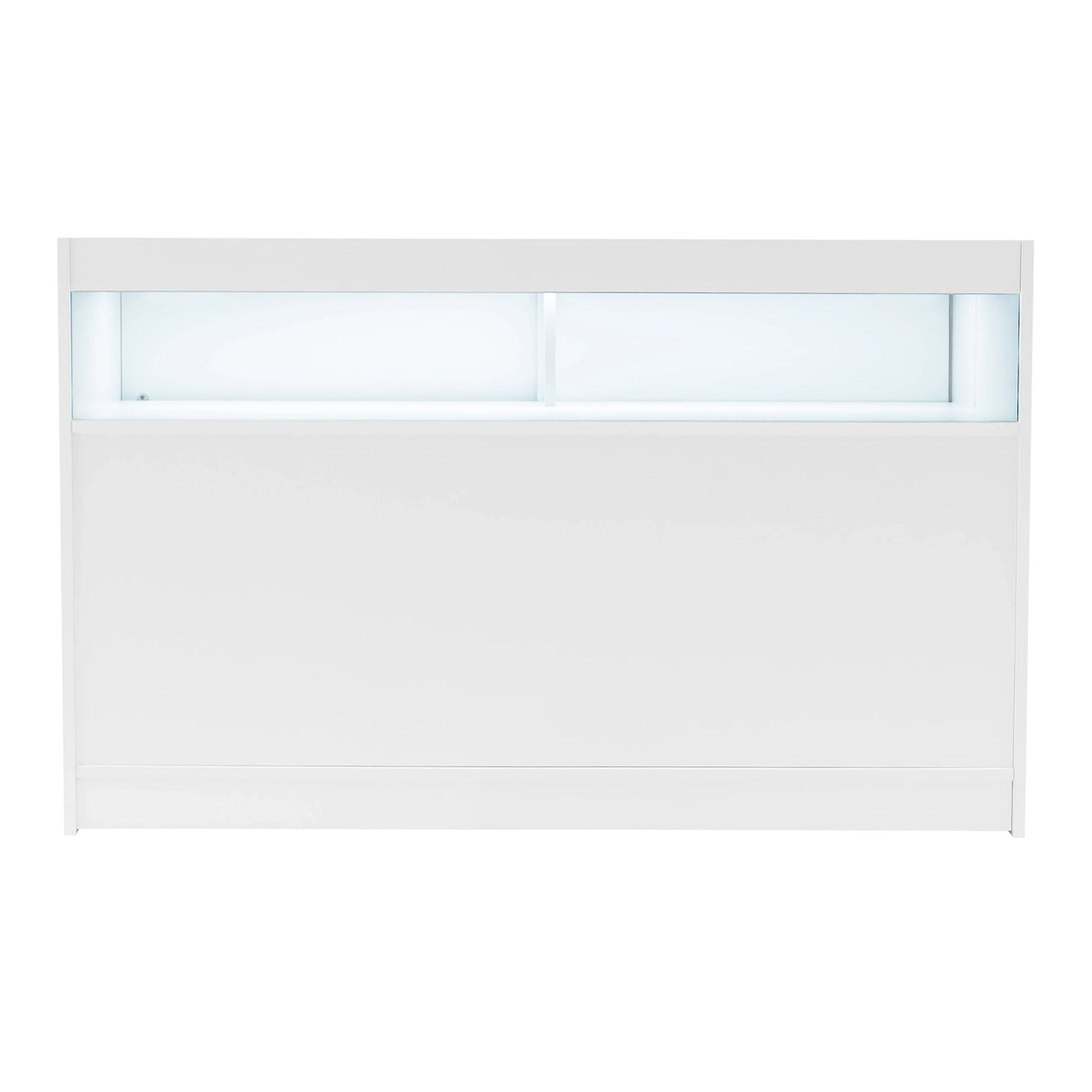 Iris LED Shop Counter Set CM60 & 2 x B1500 - White