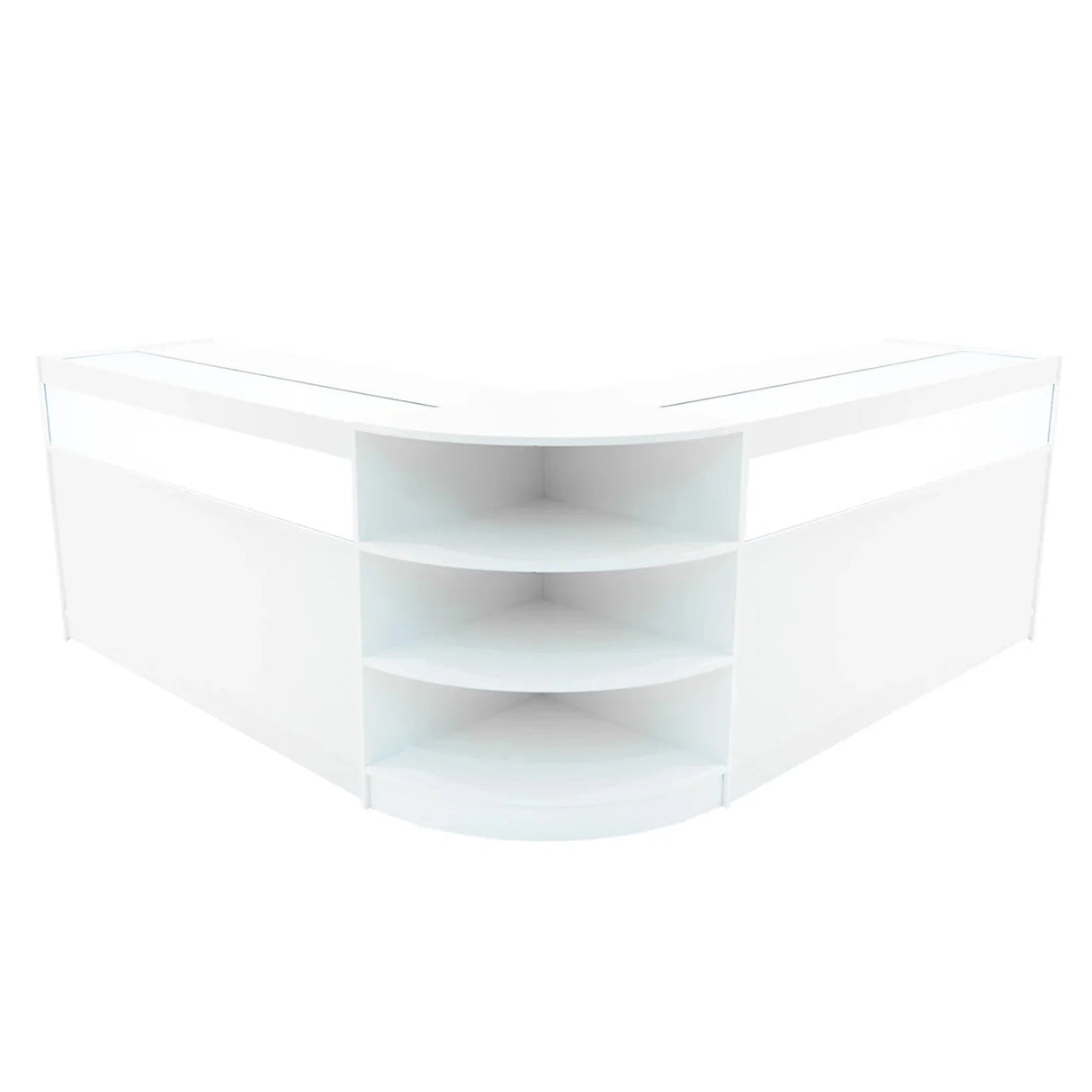 Theseus LED Shop Counter Set LM60 & 2 x B1500 - White