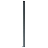 Composite Fence Panels, Angled Piece & LED Posts 6ft x 31.5ft - Brown