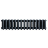Traditional 4 Column Radiator - 300 x 1370mm - Anthracite