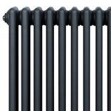 Traditional 4 Column Radiator - 300 x 1370mm - Anthracite