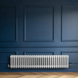 Traditional 4 Column Radiator - 300 x 1370mm - White