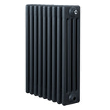 Traditional 4 Column Radiator - 600 x 425mm - Anthracite Grey