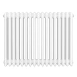 Traditional 4 Column Radiator - 600 x 785mm - White