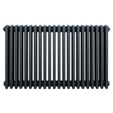Traditional 4 Column Radiator - 600 x 1010mm - Anthracite Grey
