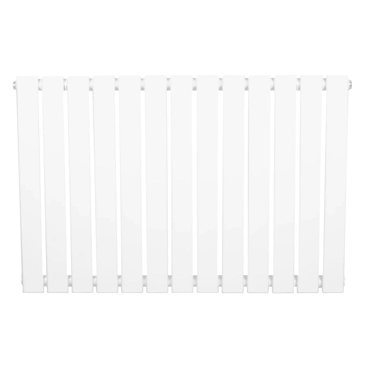 Flat Single Column Radiator - 600 x 910mm - White