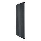 Flat Single Column Radiator - 1600 x 700mm - Anthracite Grey